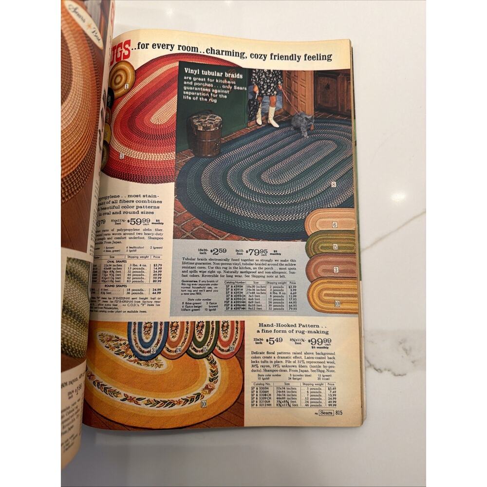 Vintage 1969 Sears Spring Summer Catalog Roebuck Fashion Craftsman MCM Retro - Picture 10 of 16
